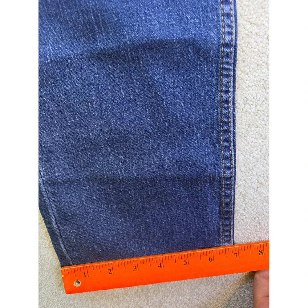 Levi's 511 Slim Jeans Mens 32x34 Blue Dark Wash Stretch Denim Workwear NEW